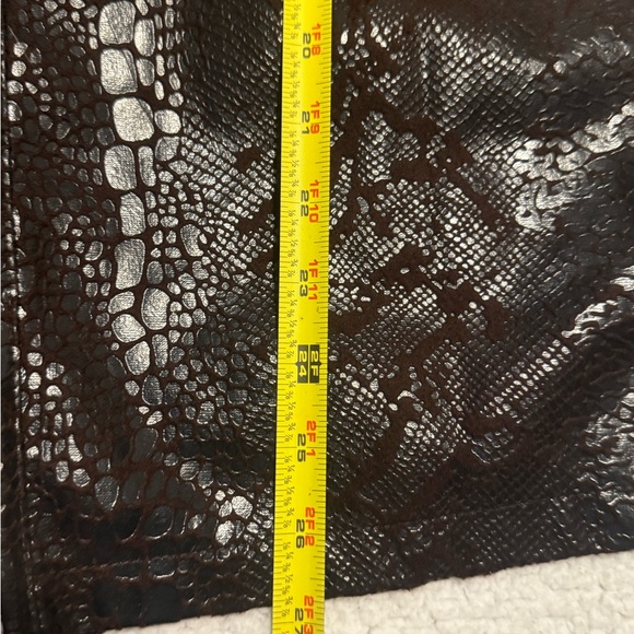 ✨Selene Sport Faux Leather Crocodile Pattern Maxi Dress & Jacket Set Size 2X - Picture 10 of 13